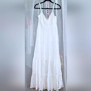 COPY - BCBGMAXAZRIA Crinkle Cotton Eyelet Dress NWT